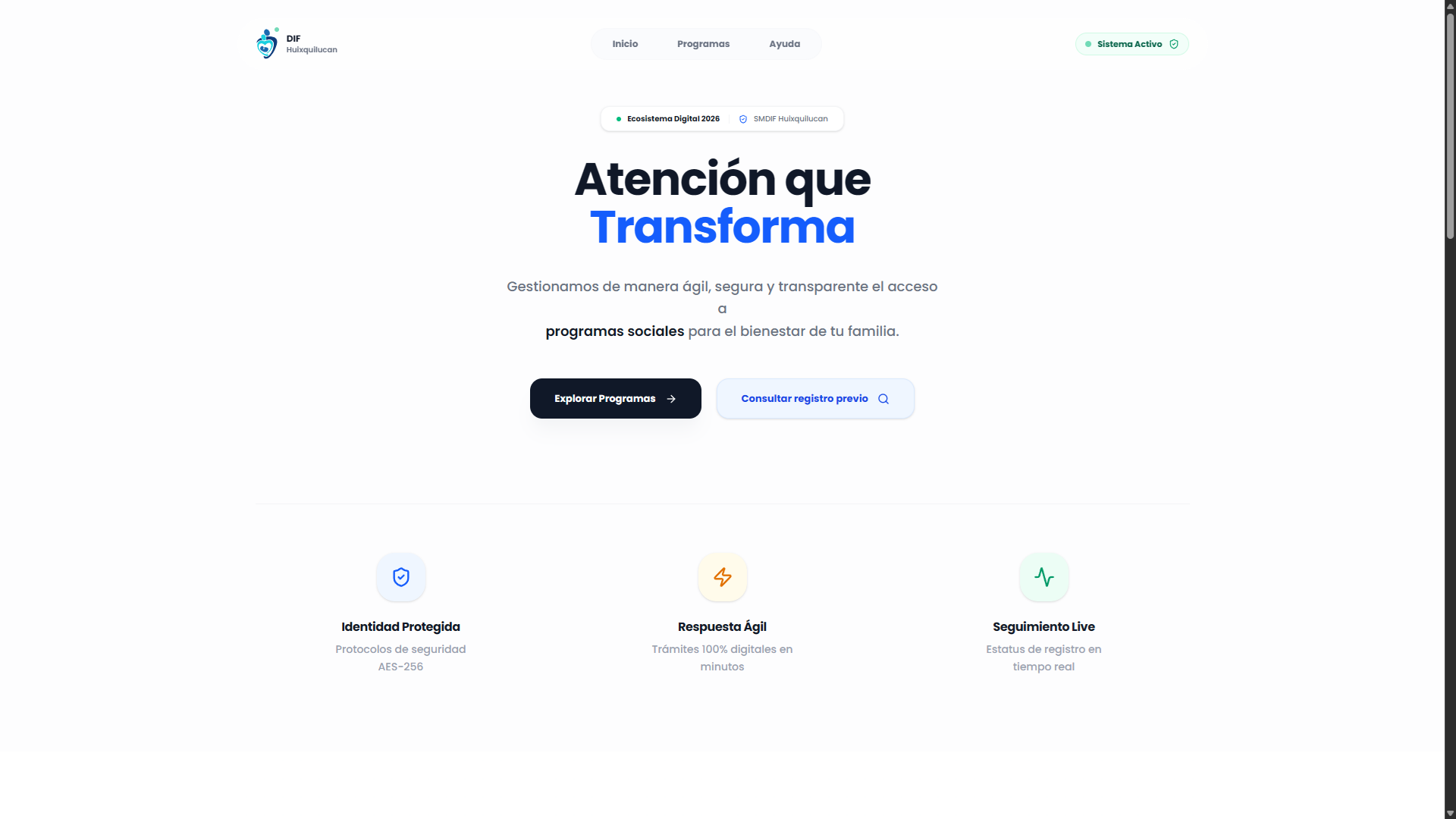 Portal de Convocatorias y Programas Sociales